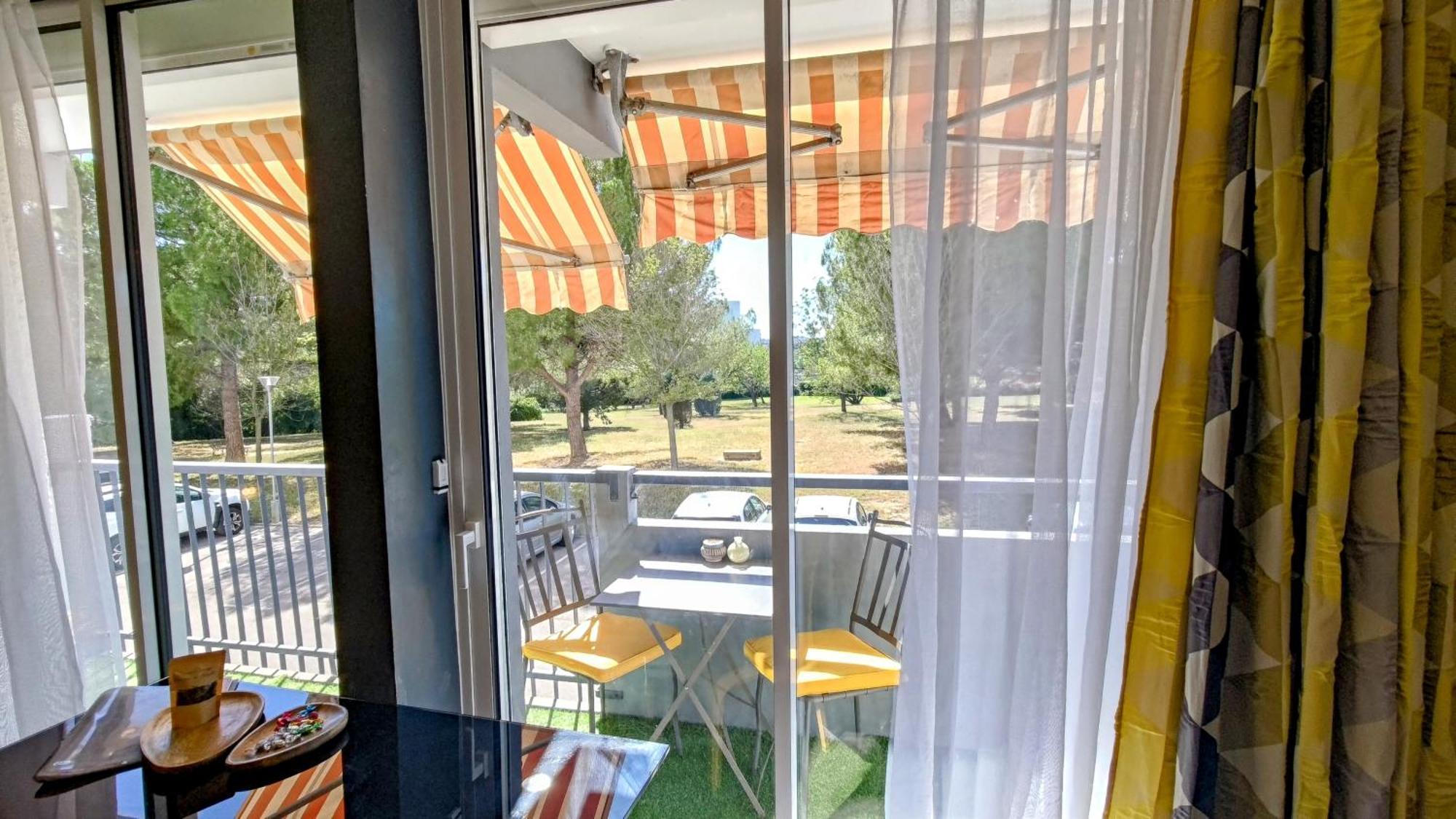 Studio Soleil Et Verdure - Montpellier Celleneuve Exteriör bild