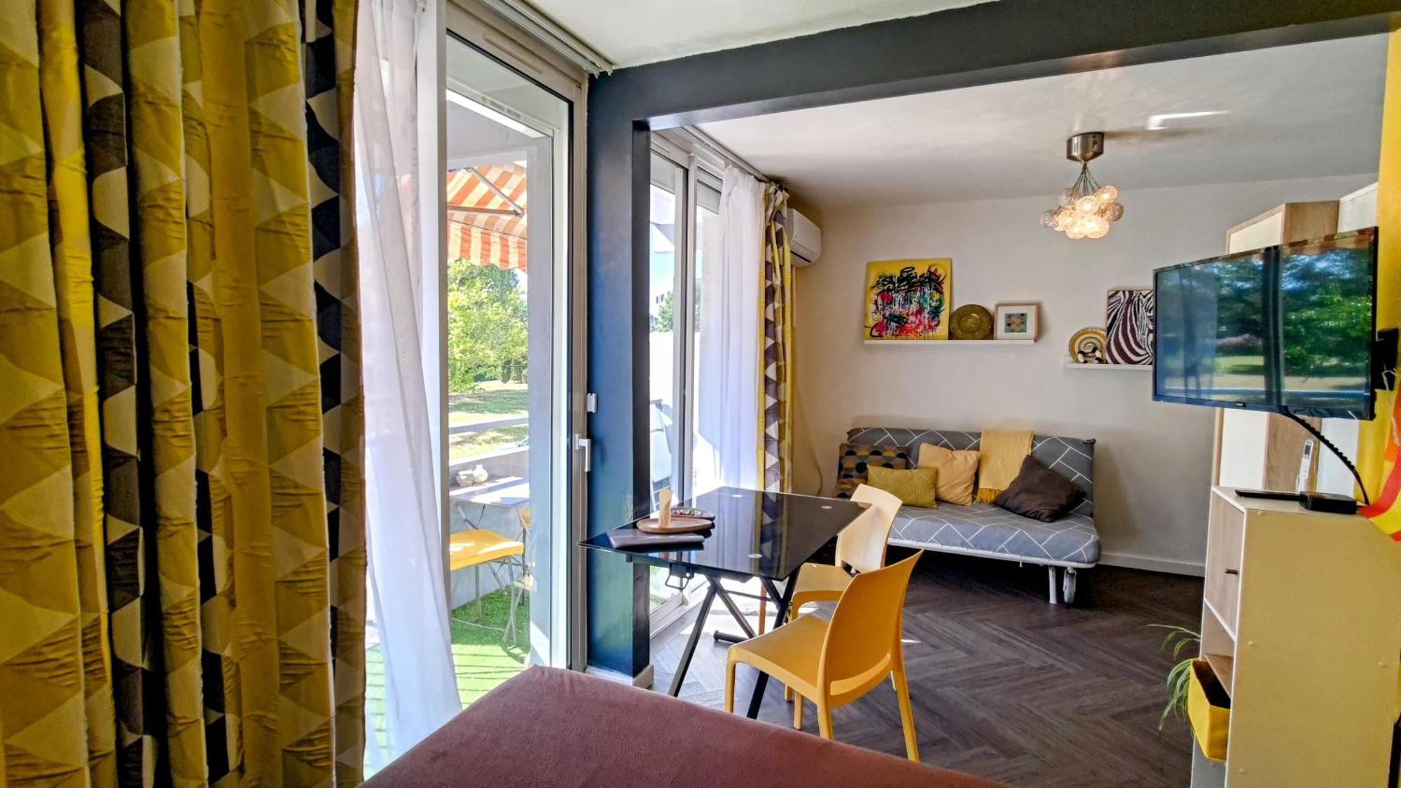 Studio Soleil Et Verdure - Montpellier Celleneuve Exteriör bild