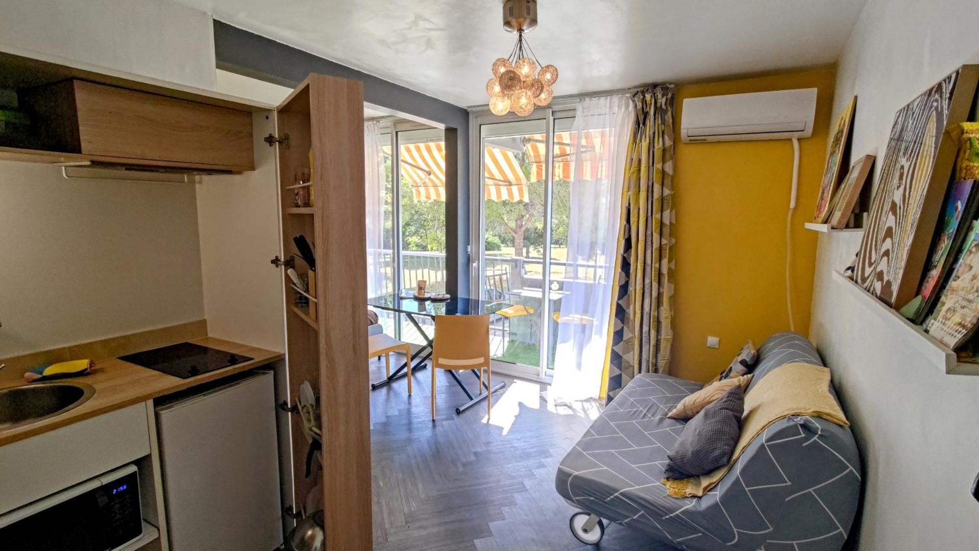Studio Soleil Et Verdure - Montpellier Celleneuve Exteriör bild