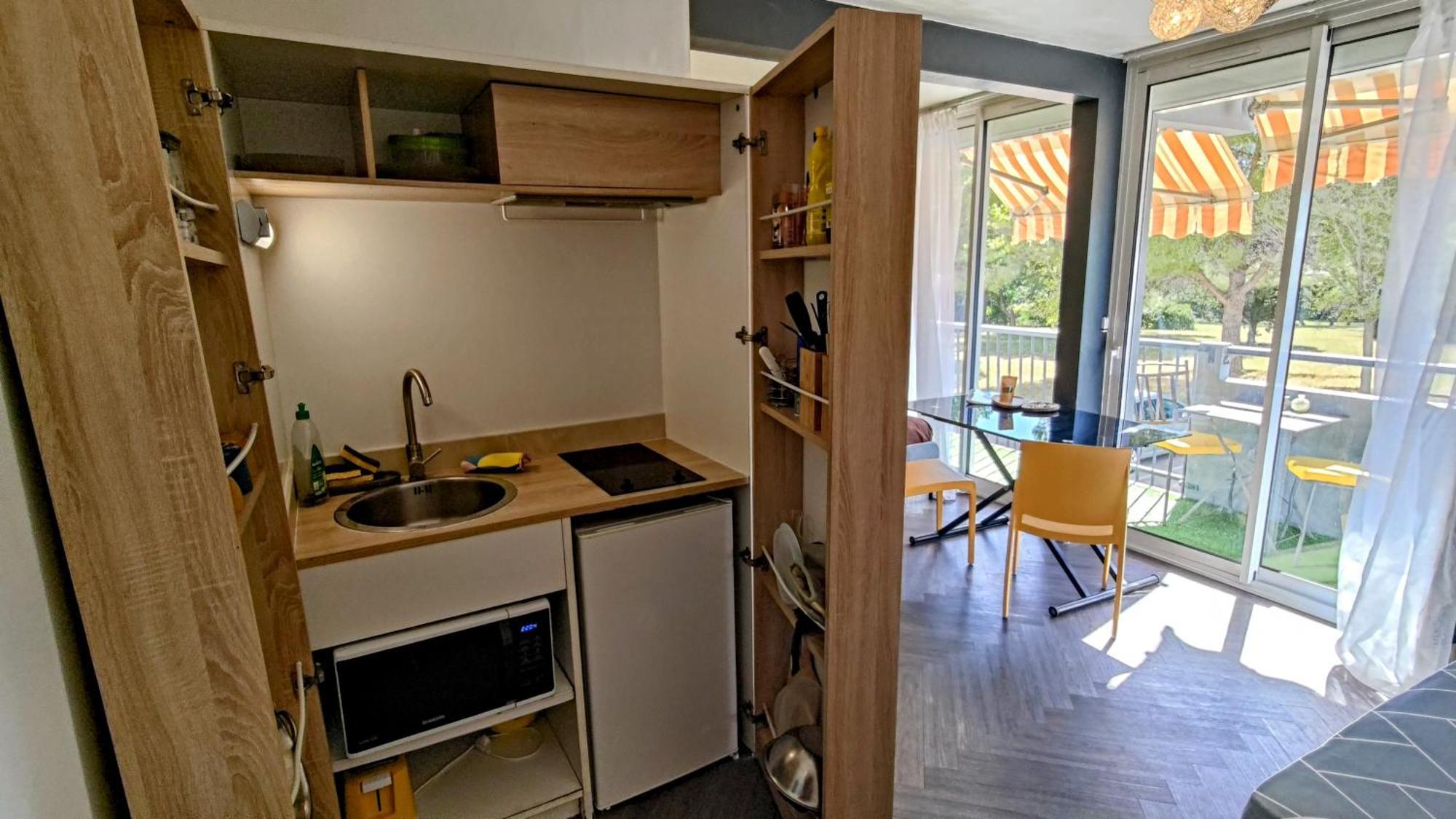 Studio Soleil Et Verdure - Montpellier Celleneuve Exteriör bild