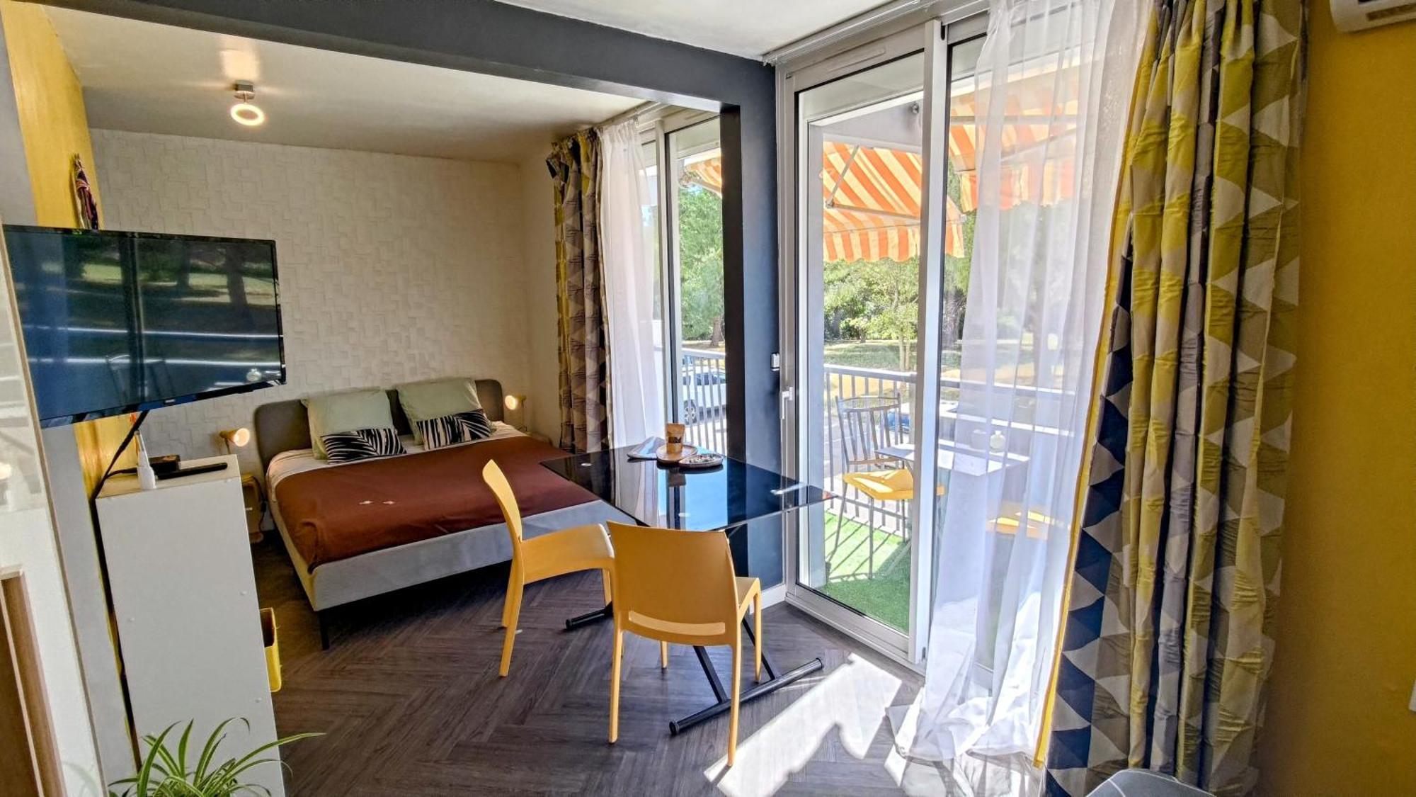 Studio Soleil Et Verdure - Montpellier Celleneuve Exteriör bild