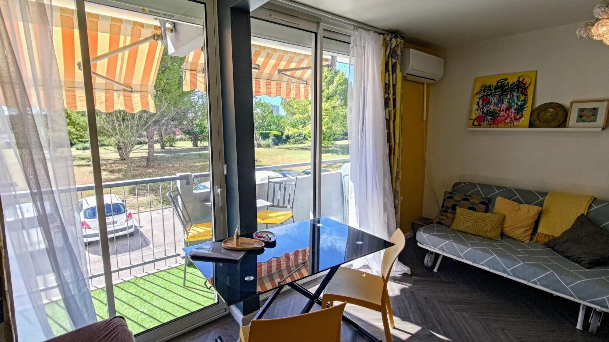 Studio Soleil Et Verdure - Montpellier Celleneuve Exteriör bild